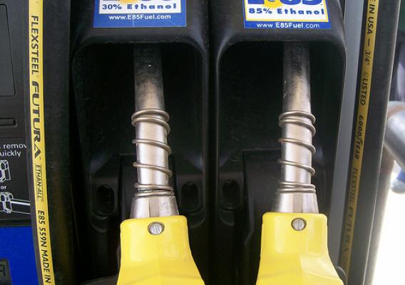 A flexible fuel pump with ethanol