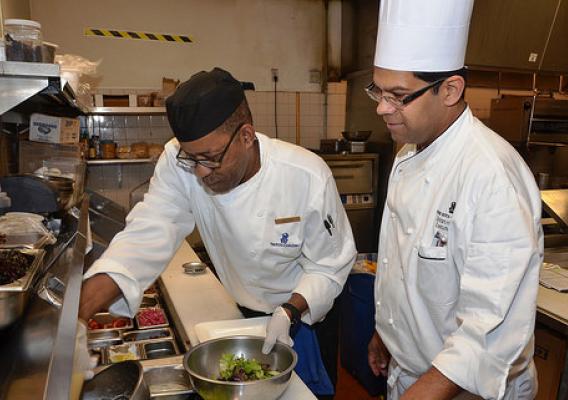 Executive Chef Sriram Hariharan and William