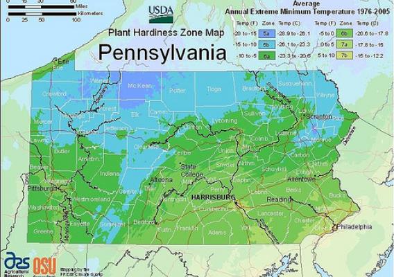 The 2012 USDA Plant Hardiness Zone Map is the standard by which gardeners and growers can determine which plants are most likely to thrive at a location.