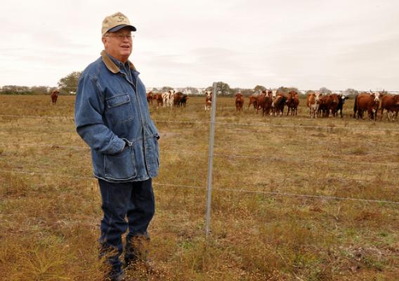 Ford knows the importance of protecting the natural resources on his land through conservation, so he is able to continue ranching and is able to pass the land onto future generations. Cross fencing and pasture rotation are some of the tools Ford uses to help keep his land healthy.