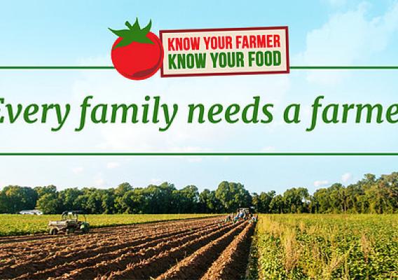 Know Your Farmer, Know Your Food badge